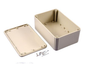 Obudowa ogólnego użytku ABS szerokość zew. 100 mm długość zew. 150 mm wys. zew. 60 mm Hammond IP54 Szary