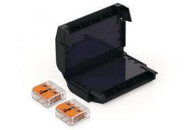 EASY-PROTECT 323 Puszka żelowa ze złączkami WAGO-COMPACT 0,2-4 mm2, (2 złączki 3-przewodowe) - OPAKOWANIE 12 szt., 451513