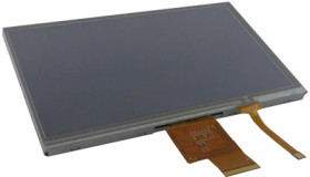 TFT module, 7&quot;/17.8 cm, with touch function, 1024 x 600, DEM 1024600M4 VMH-PW-N (A-TOUCH)