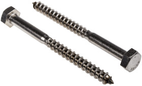 Wkręt, Stal nierdzewna, 10mm x 120mm