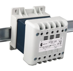 Transformator 1-fazowy bezpieczeństwa PTM 100 230/ 24V 4,16A, na szynę DIN, IP21, Ta 40, 16024-9930