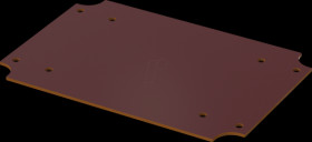 48804302 BoVersa mounting plate, for BOV 171204, aluminium base