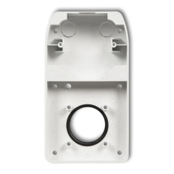 DECO Puszka montażowa podwójna do gniazda ssącego odkurzacza centralnego z gniazdem pojedynczym z uziemieniem DECOvac biały DPV