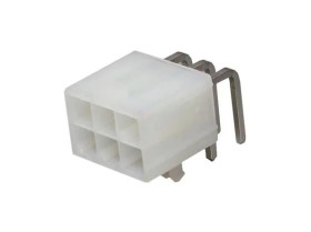 Wtyk PCB 6-pinowe raster: 4.2mm 2-rzędowe Molex Przewlekany 13.0A 600.0 V.