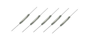 Opencircuit Reed switches glass - normally open - 5 pieces