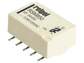 Przekaźnik: elektromagnetyczny DPDT Ucewki: 24VDC 2A 2A/30VDC RSM850-6112-8M-1024