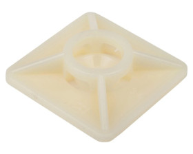 Podstawa przylepna 27x27mm biała BMB0902E /100szt./