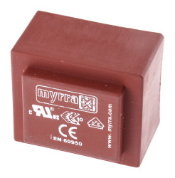 Transformator do druku 12V ac 230V ac 2 wyjścia THT 3.2VA