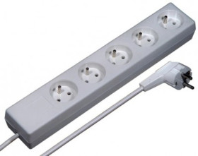 Przedłużacz 5 gniazd z/u 15m EPR 5x2PZ 15m