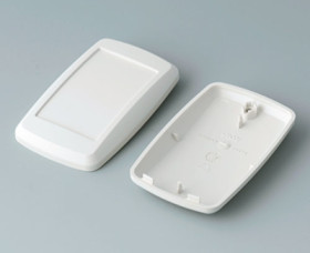 ABS enclosure, (L x W x H) 68 x 42 x 18 mm, gray white (RAL 9002), B9004807