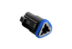 Obudowa złącza 3-pinowe Bulgin 2-rzędowe Męski 13A PX0105 Połączenie zagniatane Złącza prostokątne