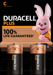 Alkali manganese-battery, 1.5 V, LR14, C, round cell, surface contact, PLUS-C K2