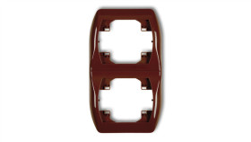 Trend Ramka Pionowa Podwójna Brązowy 4Rv-2