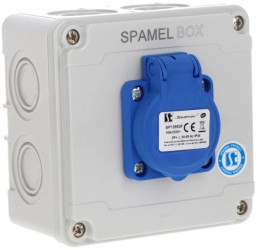 Rozdzielnica 1x3x16A INA=16A IP54 SB-001005-P0010-54