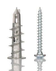 Mocowania do płyt gipsowych, materiał: Stop cynku, dł. 35mm, RS PRO