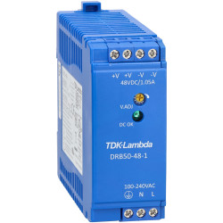 TDK-Lambda DRB50-48-1 48V 1.05A 50W Single Output Din Rail Power supply