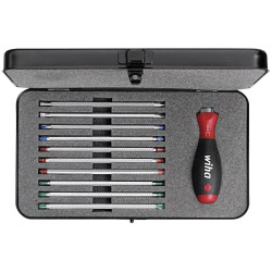 Wiha 00623 281B11 SYSTEM 6 Screwdriver With Interchangeable Blade Set