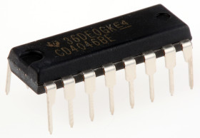 Układ PLL / pętli synchronizacji fazy CD4046BE 16-pinowy, PDIP, Texas Instruments