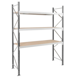 Regał magazynowy wysokość 2000mm 689kg Manorga Stal