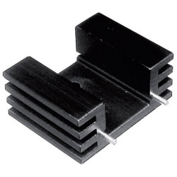 TruComponents 360004 Fin heat sink 12.5 K/W 25 x 32 x 20 mm TO 220