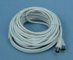 KABEL WT.TV->GN.TV 10,0mb BIAŁY Z FILTRA