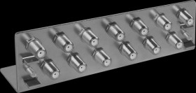 QEW01350 Earthing angles, two-rowed, 13-way