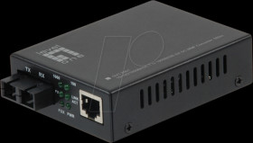 GVT-2001 Media Converter RJ45-SC, MM
