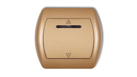 Trend Ściemniacz Sterowany Dotykiem I Dowolnym Pilotem Złoty Metalik 8Ro-1