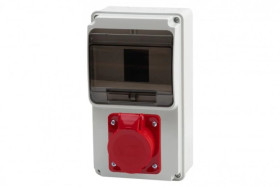 Rozdzielnica ULISSE 6M MINI - gniazda 16A 5p /6 modułów/