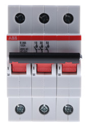 Wyłącznik kompaktowy MCCB, 1-biegunowy, 100A, 230V, Montaż na szynie DIN, ABB, S2CU