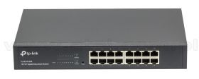 TP-Link TL-SG1016DE, Switch gigabitowy, inteligentny, 16x 1Gb RJ-45, 19" 11,6"