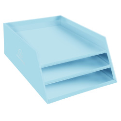 Taca do korespondencji A4 Błękitnoniebieski Karton Exacompta