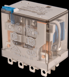 56.34.9.012.0040 Industrial relay, 4xUM, 250 V/12 A, 12 V