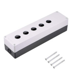 Kaseta obudowa biała 5x otwór 22mm