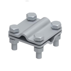 101112 Złącze krzyżowe drut 4xM8/25 L-55 GROMTOR