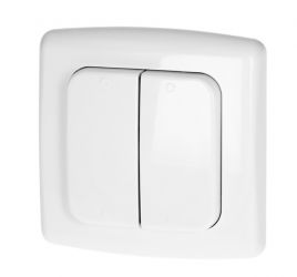 Włącznik podwójny natynkowy do zdalnego sterowania