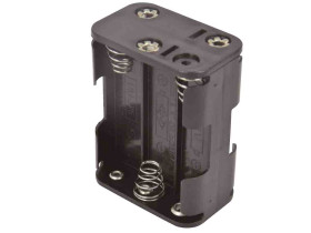 Uchwyt do baterii, x 6, maks. Ø 14.5mm, montaż zatrzaskowy