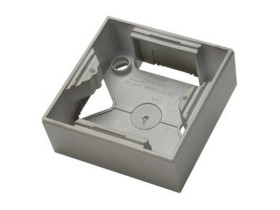 AS Puszka instalacyjna do serii As 1 pojedyncza satyna light PNP-1G/45 OSPEL