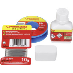 Rothenberger 1500002909 Tiffany Set Lead-Free Solder for Crafts