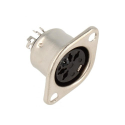 Gniazdo DIN 5p 180st. do obudowy metal / GM-545-1