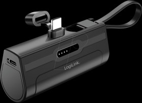 PA0366 Powerbank, LiPo, 4500 mAh, 2x USB-C, schwarz