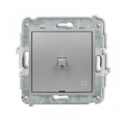 MINI Łącznik krzyżowy w stylu amerykańskim srebrny metalik 7MWPUS-6