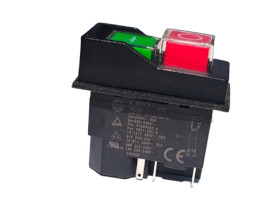 Wyłącznik włącznik elektromagnetyczny KJD17 do betoniarki jednofazowy