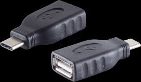 BS13-20013 USB 2.0 adapter, C plug to A socket
