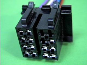 Złącze samochodowe ISO 5+8 zespolone