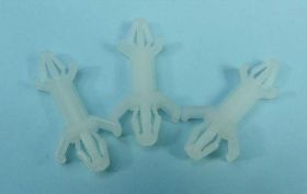 KOŁEK ZATRZASK.DO PCB h=12mm 100 SZT