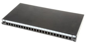 Panel krosowniczy, obudowa, 24-portowy SC Jednomodowy Simplex RS PRO