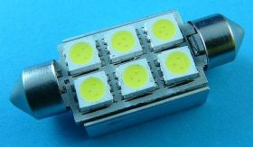SV-8,5 12V 36mm BIAŁA CAN.6xLED SMD 5050