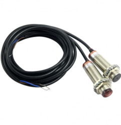 Czujnik Laserowy M18 NPN (NO+NC) 0 - 30m BARIERA