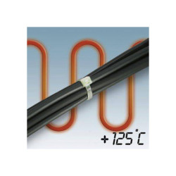 Phoenix Contact 3240783 WT-HT HF Cable tie 140mm Black Heat-stabilised 125°C
